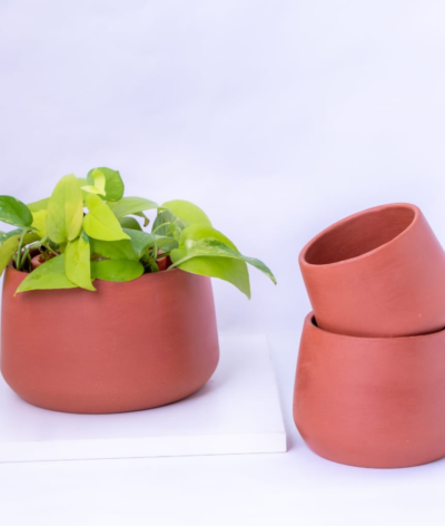 Terra-Potta Planters (Set of 3)